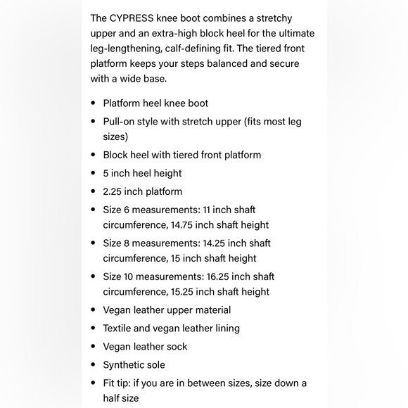 Steve Madden Cypress satin boots women’s size 10 black - Picture 9 of 9